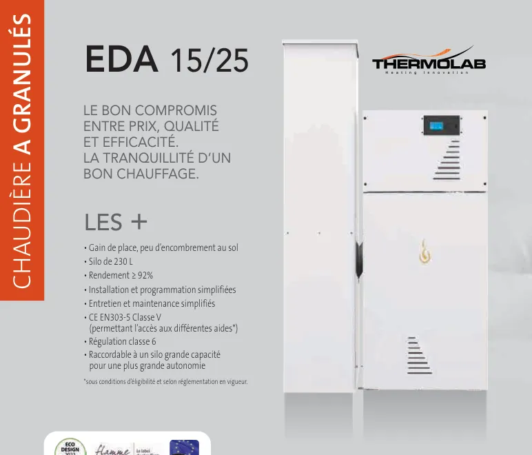 EDA, photographie extraite du catalogue INTERSTOVES