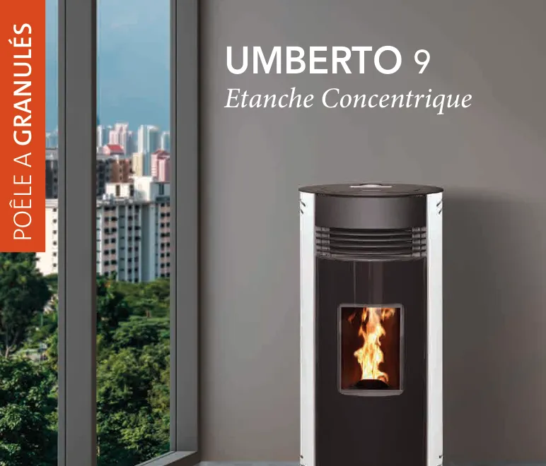 UMBERTO 9, photographie extraite du catalogue INTERSTOVES