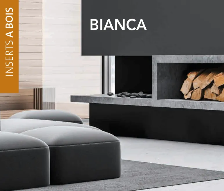 BIANCA, photographie extraite du catalogue INTERSTOVES